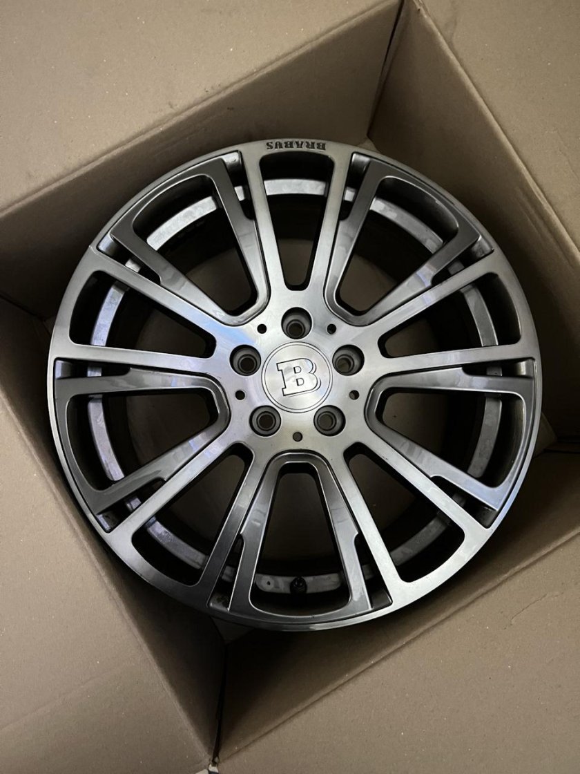Диски Брабус r18 на Мерседес