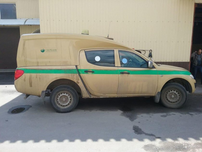 Mitsubishi l200 бронированный