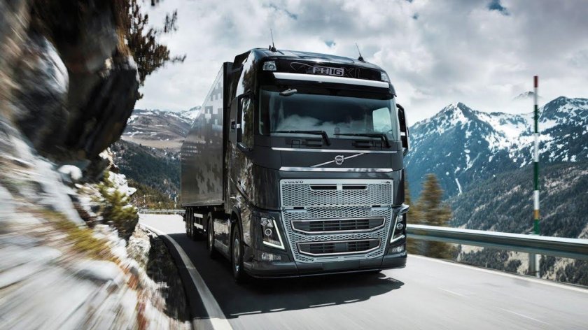 Грузовик volvo fh16