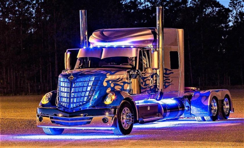 Американский грузовик Скания