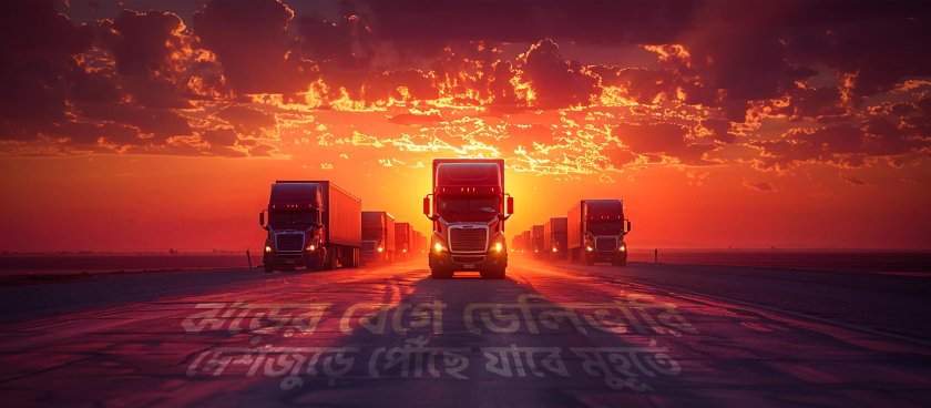 Грузовик на дороге