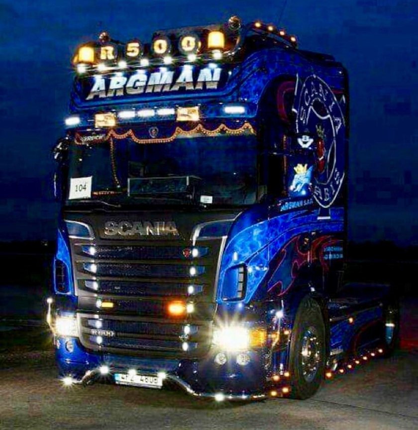 Фуры Скания тюнинговые