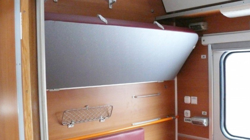 Купе верхняя полка ФПК