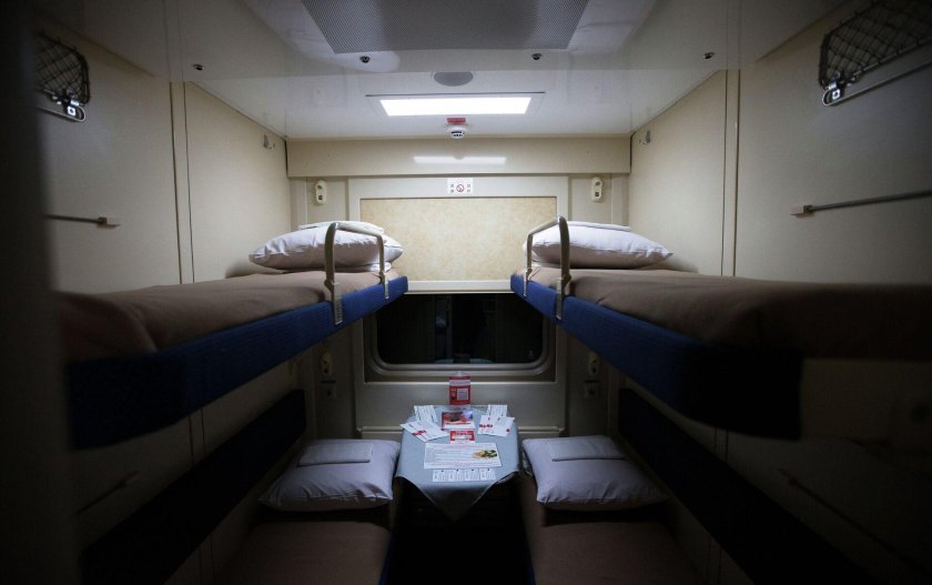 Двухэтажный вагон РЖД купе