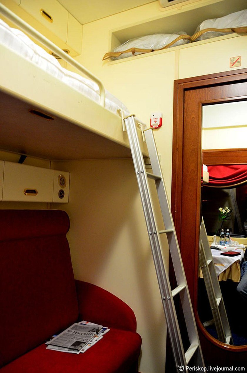 Купе РЖД верхняя полка