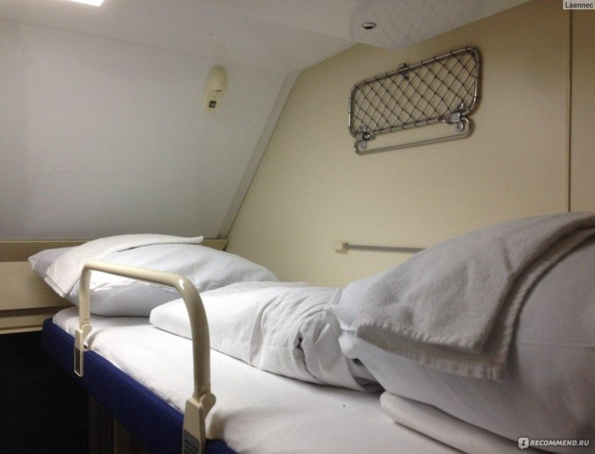 Купе верхняя полка ФПК