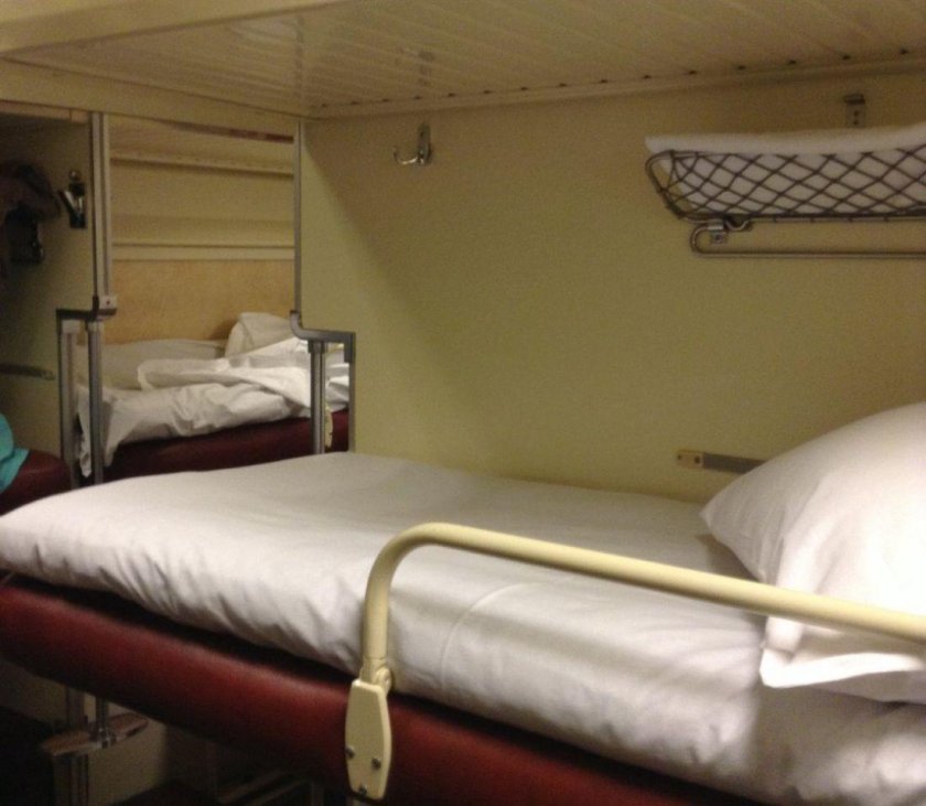 Верхняя боковая полка РЖД 2022