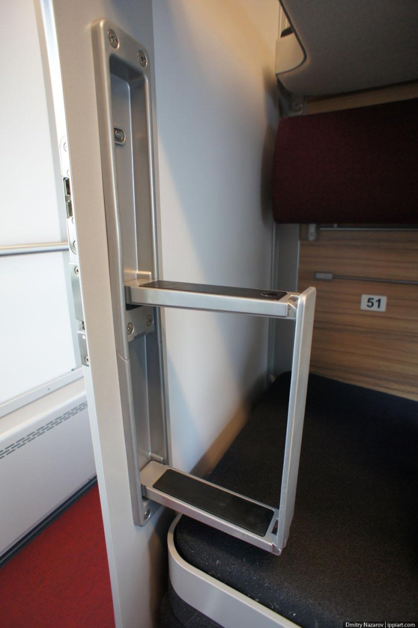 Купе РЖД верхняя полка