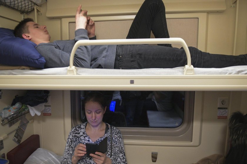 Купе РЖД верхняя полка