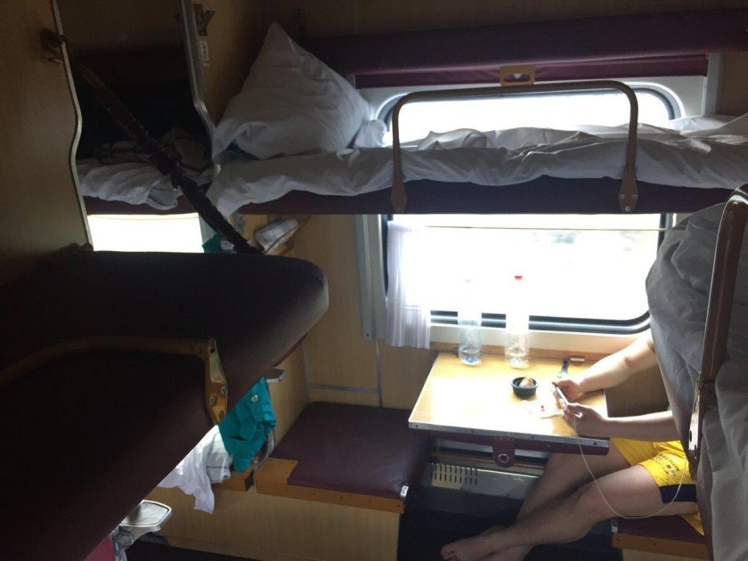 3 Полка в плацкартном вагоне