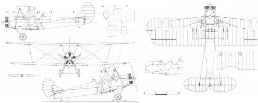 Самолет у-2 чертежи