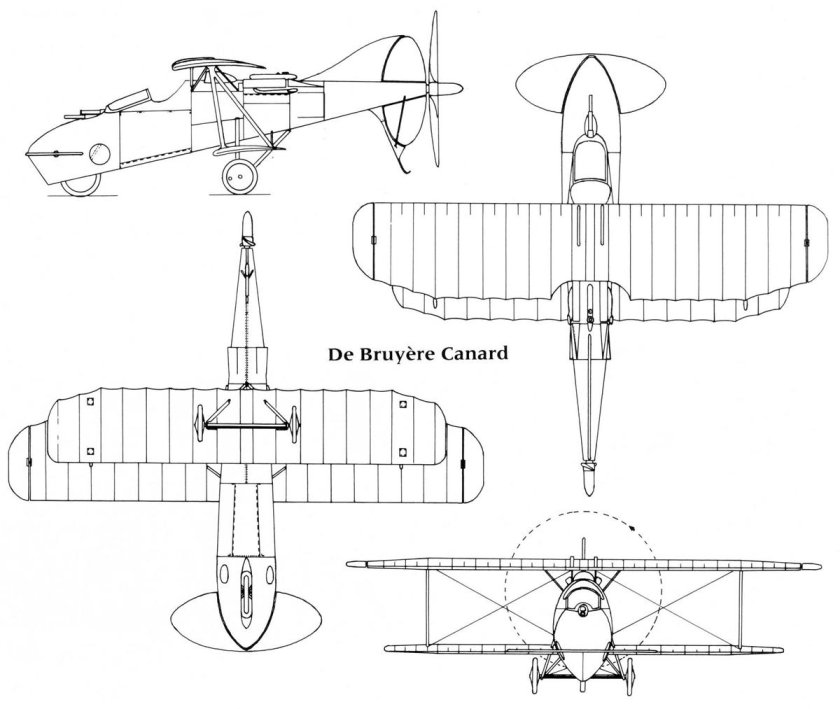 Биплан чертеж