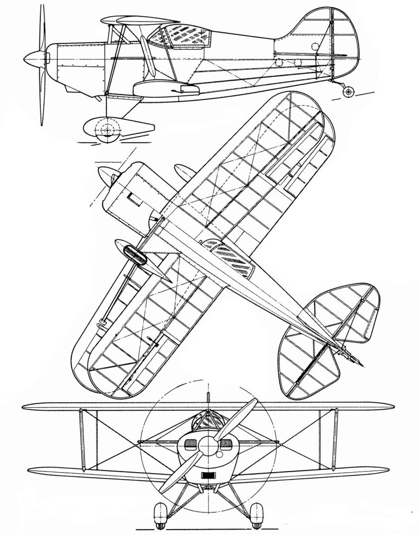 Чертежи Pitts s-1s