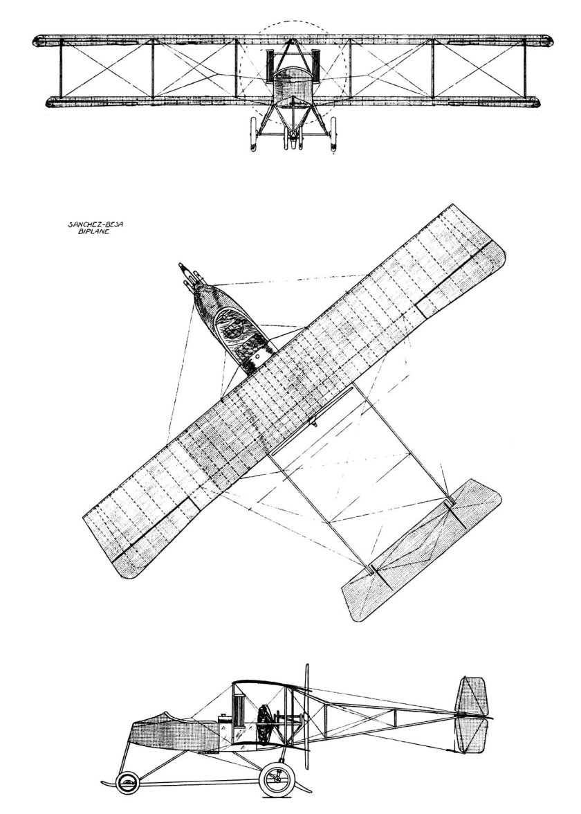 Caudron g iv чертежи
