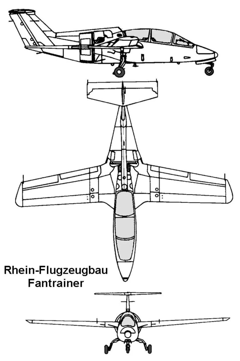 Rutan Quickie чертежи
