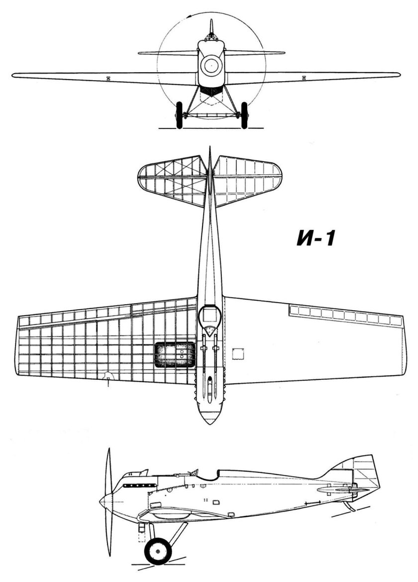 Истребитель и-1 Поликарпова