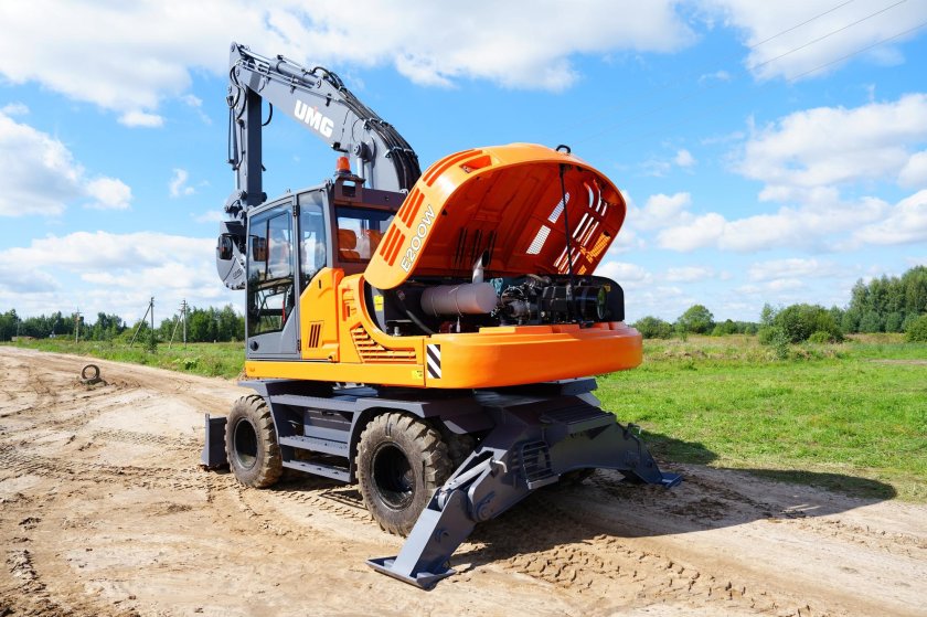 JCB 160w колесный экскаватор