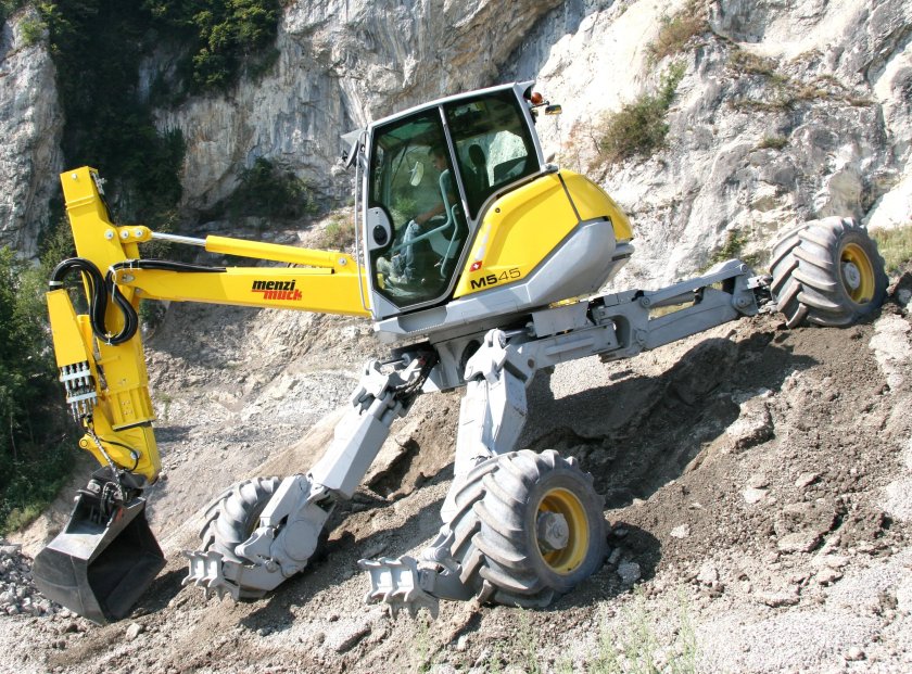 Menzi Muck экскаваторы