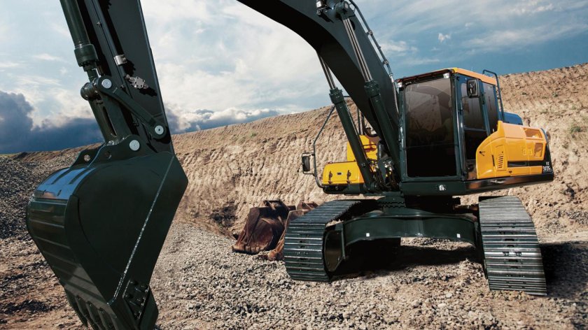 Экскаватор Hyundai hx340sl