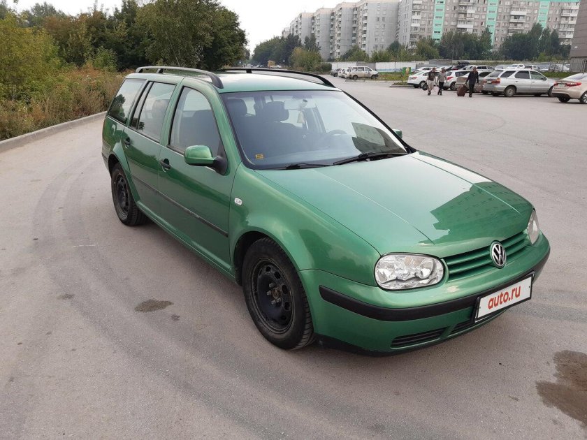 Фольксваген гольф 4 зеленый
