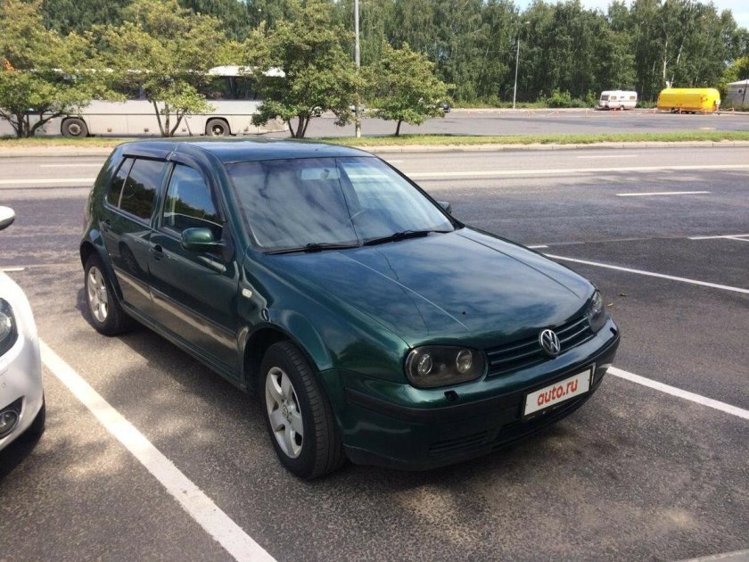 Гольф 4 зеленый