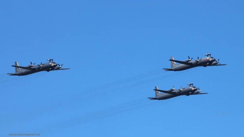 Противолодочный самолет ил-38н