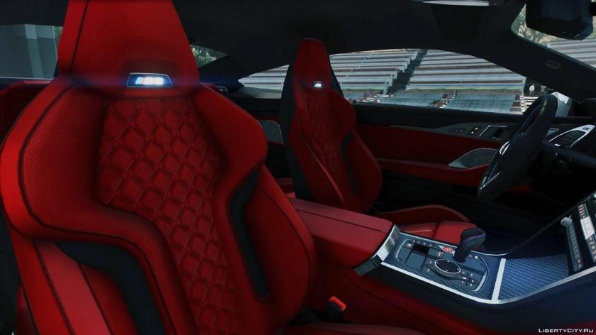 BMW m8 2021 салон