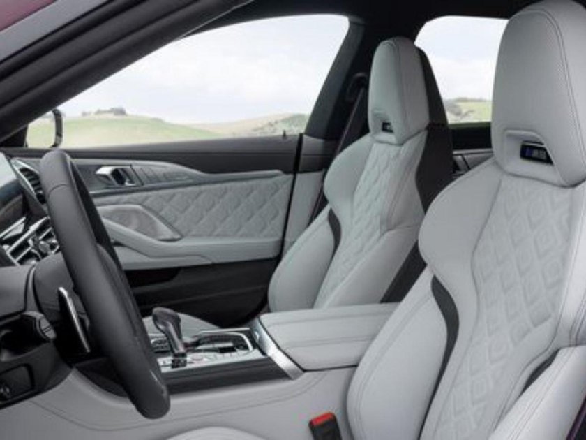 BMW m8 салон белый