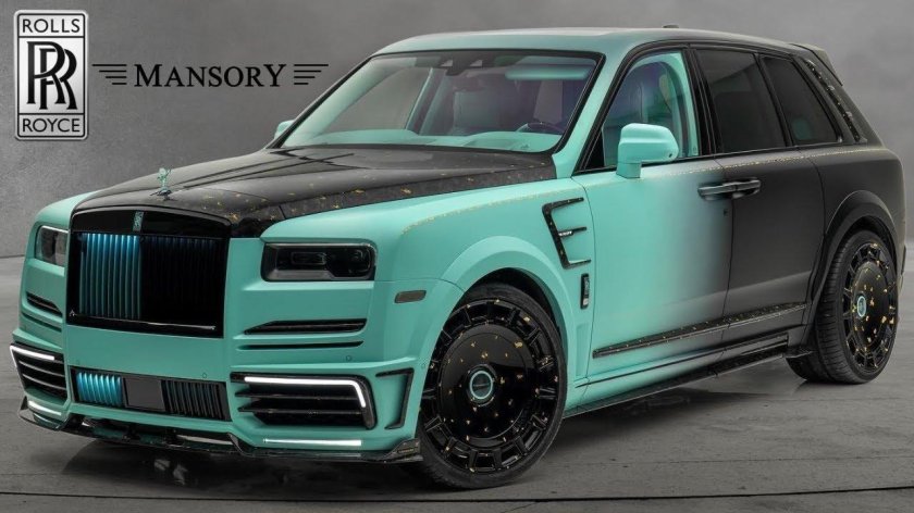 Rolls-Royce Cullinan Mansory linea d’Oro