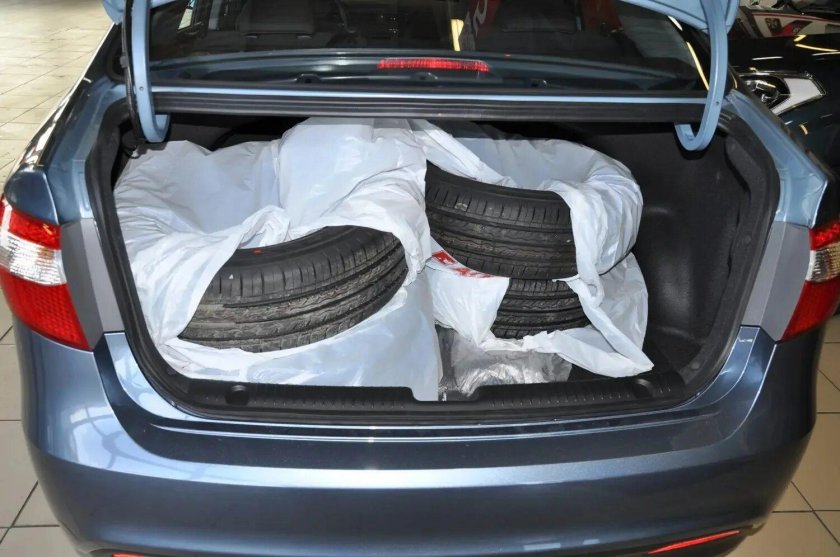 Kia Rio 2022 багажник