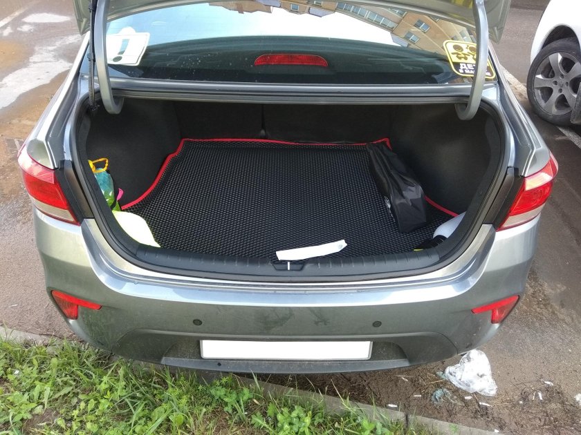 Багажник Киа Рио седан