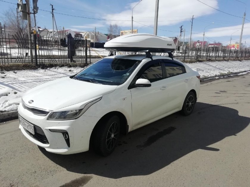 Багажник на крышу Киа Рио 4
