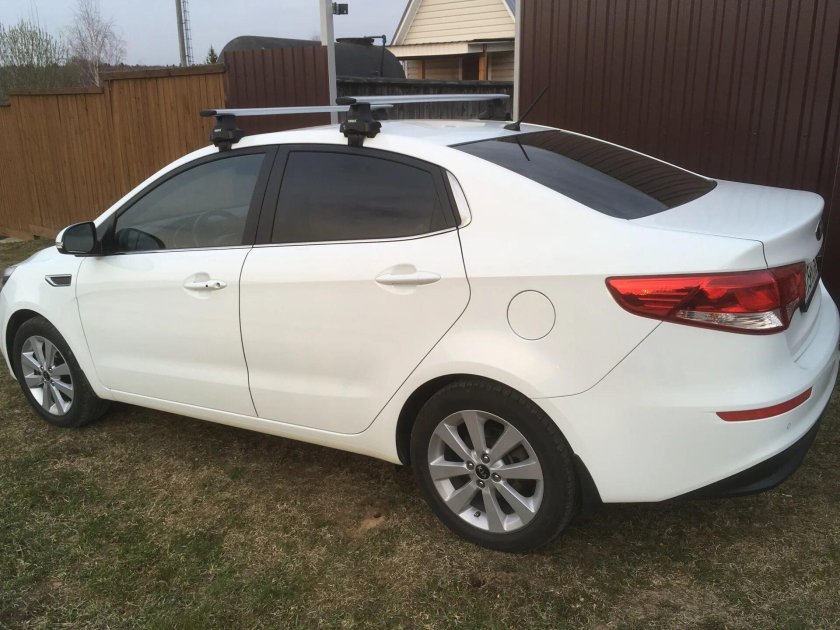 Багажник на крышу киа рио 3