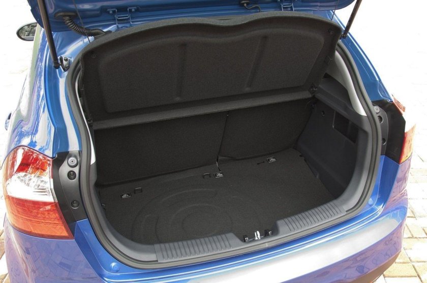 Киа Рио 2015 хэтчбек багажник