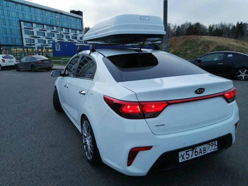 Багажник на крышу Киа Рио 4