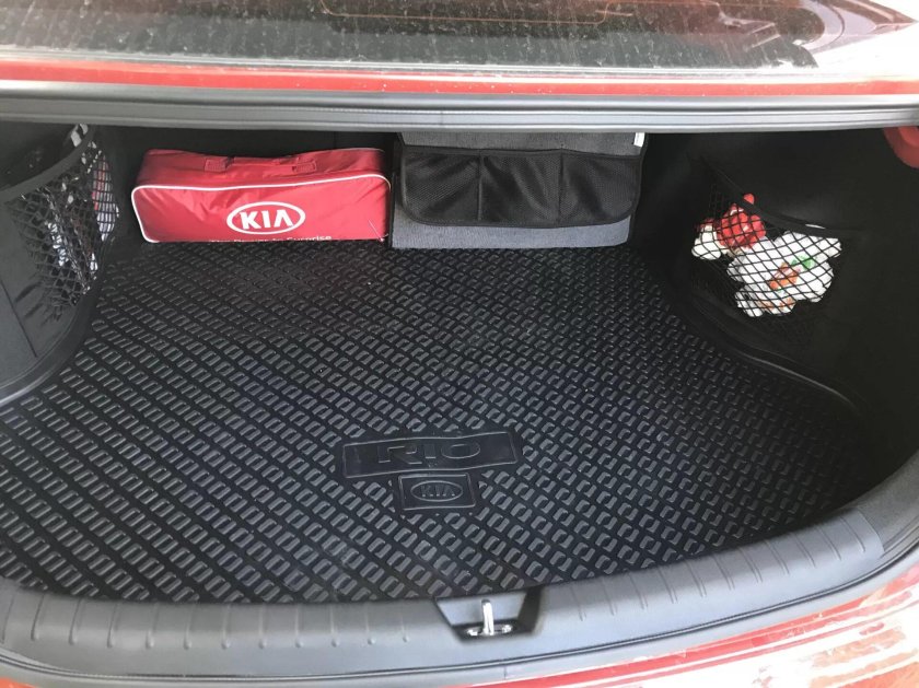 Kia Rio 2022 багажник