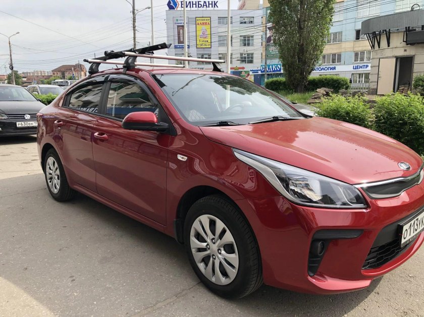 Рейлинги Киа Рио 4