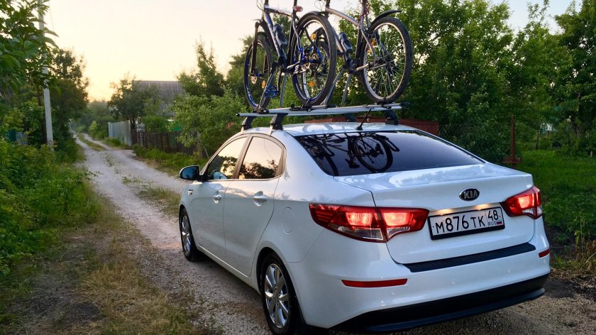 Багажник Киа Рио 3
