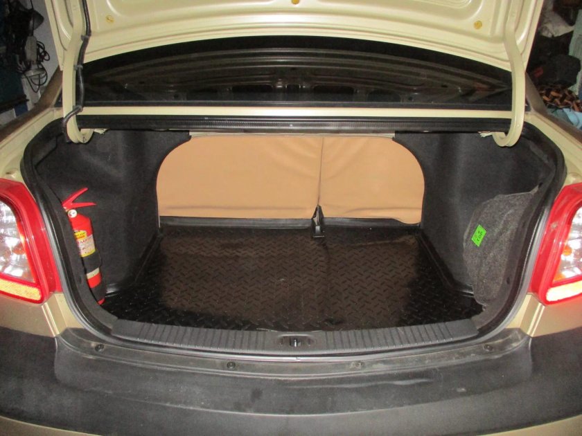 Kia Rio 1 багажник