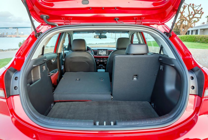 Kia Rio хэтчбек 2018 багажник