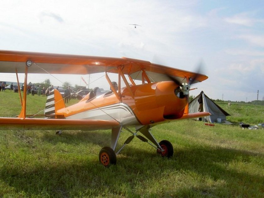 Биплан Шершень