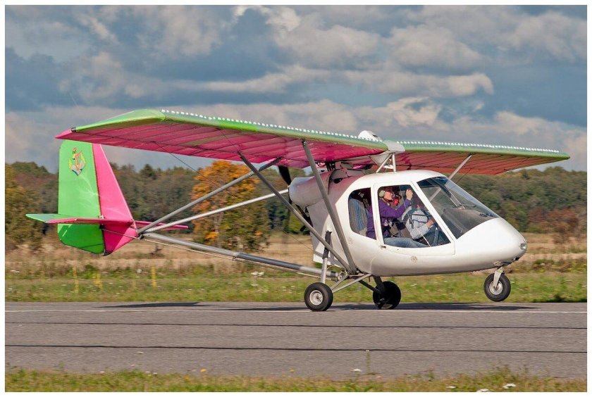 Мотодельтаплан биплан