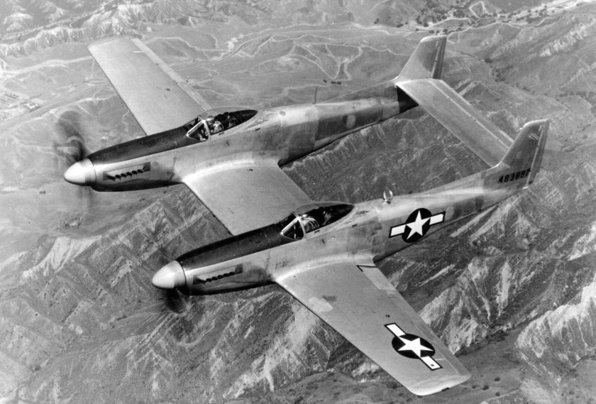 North American f-82 Twin Mustang