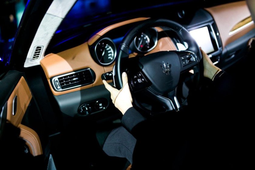 За рулем Мазерати фото