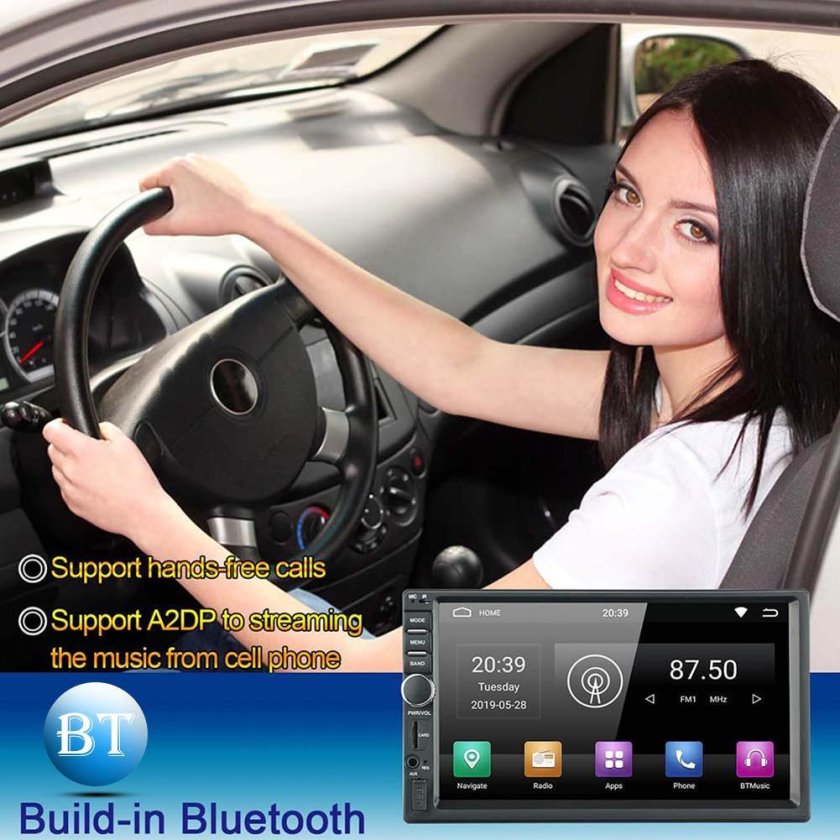 Женщина за рулем