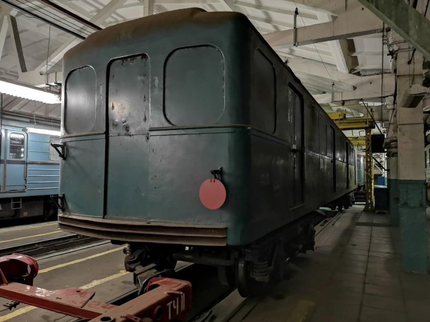 Еж3 в депо Выхино