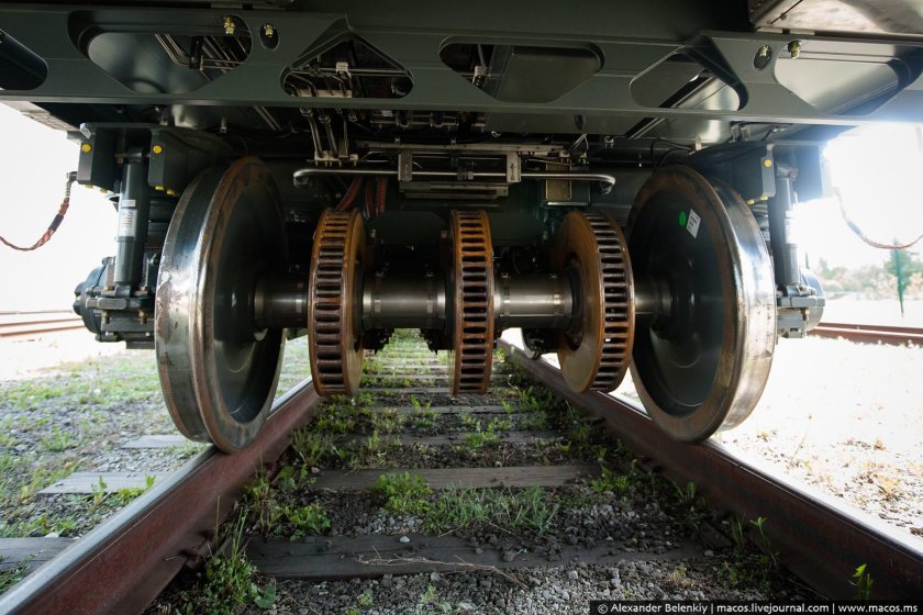 Колесная пара 2эс6