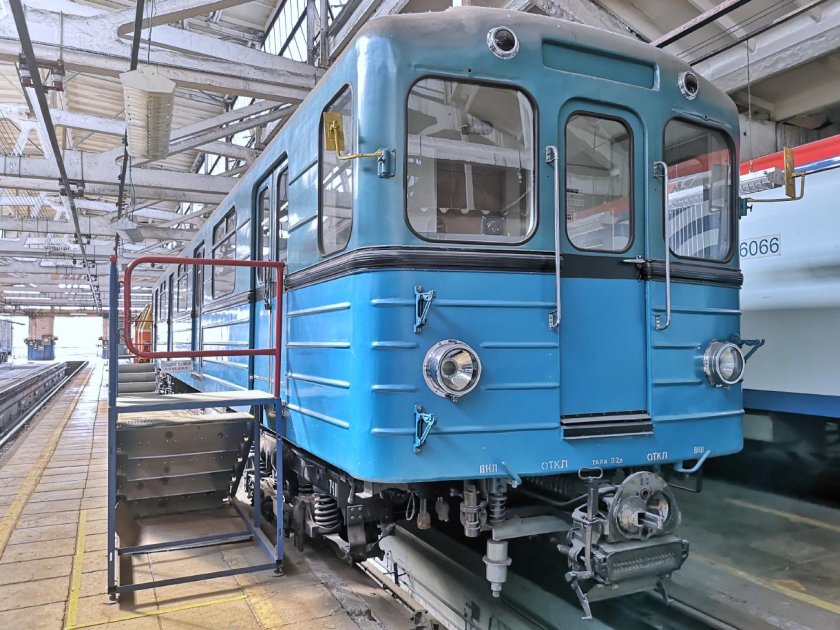 Еж3 в депо Выхино