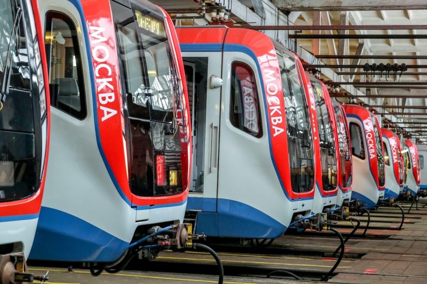 Электропоезд Москва 2020