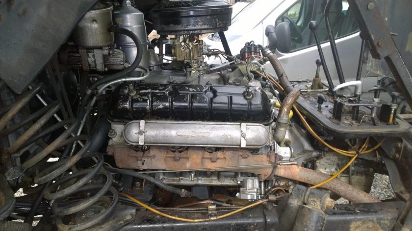 Модель двигателя ГАЗ 66